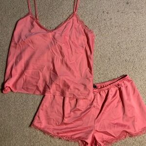 Women's Coral Intimate Sleepwear Set